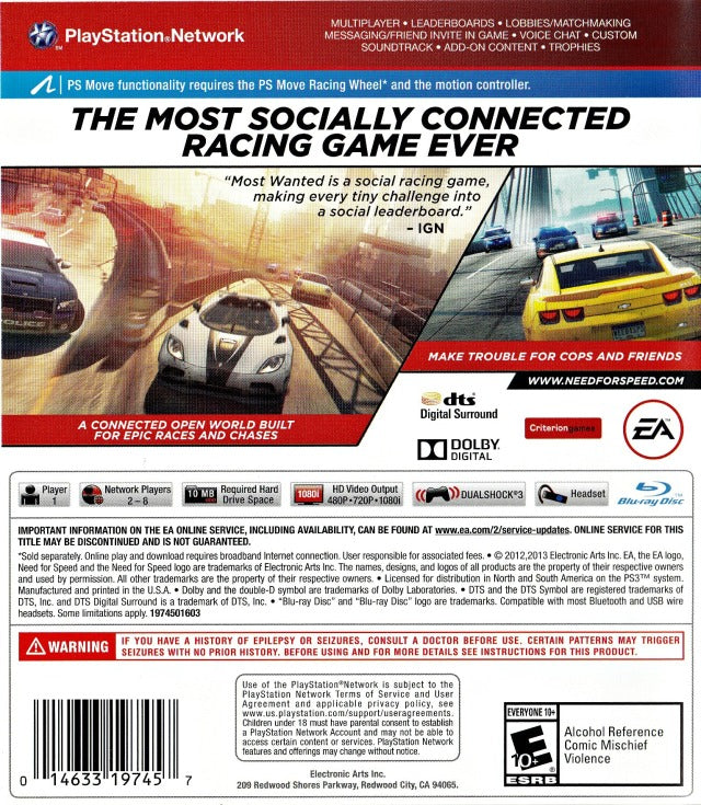 Jeux Ps5 Promo Lot De 3 Jeux Need For Speed : Most Wanted, The Run, Hot Pursuit - PS3 Version Française PAL - Bon état Call Of Duty 3 En Marche Vers Paris Jeux Ps5 Promo Lot De 3 Jeux Need For Speed : Most Wanted, The Run, Hot Pursuit - PS3 Version Française PAL - Bon état Call Of Duty 3 En Marche Vers Paris