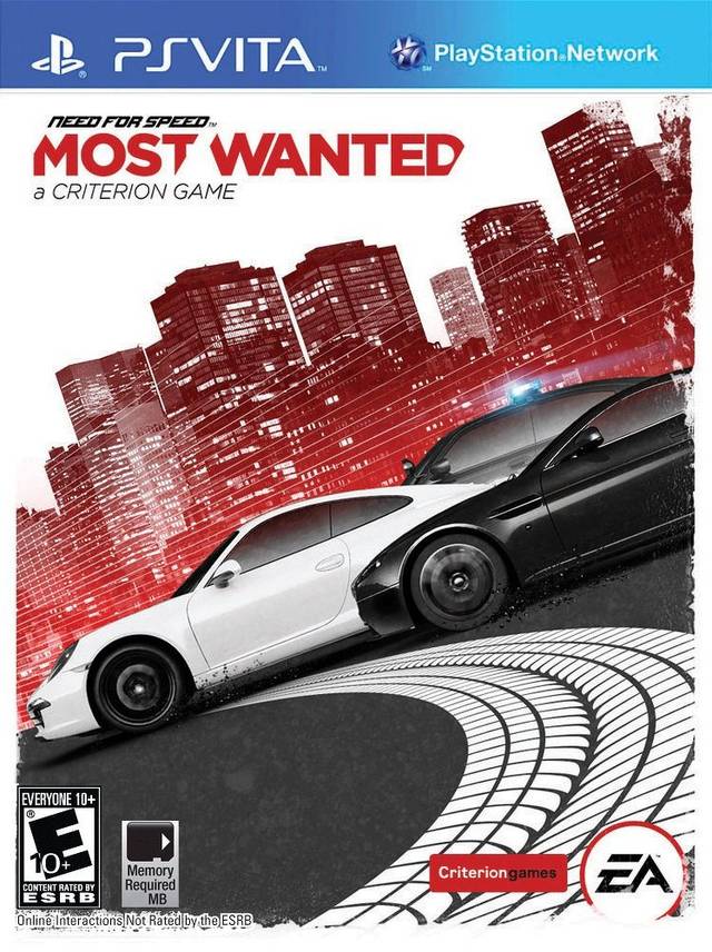 Need for Speed: Most Wanted - (PSV) PlayStation Vita [Pre-Owned] Video Games Electronic Arts   