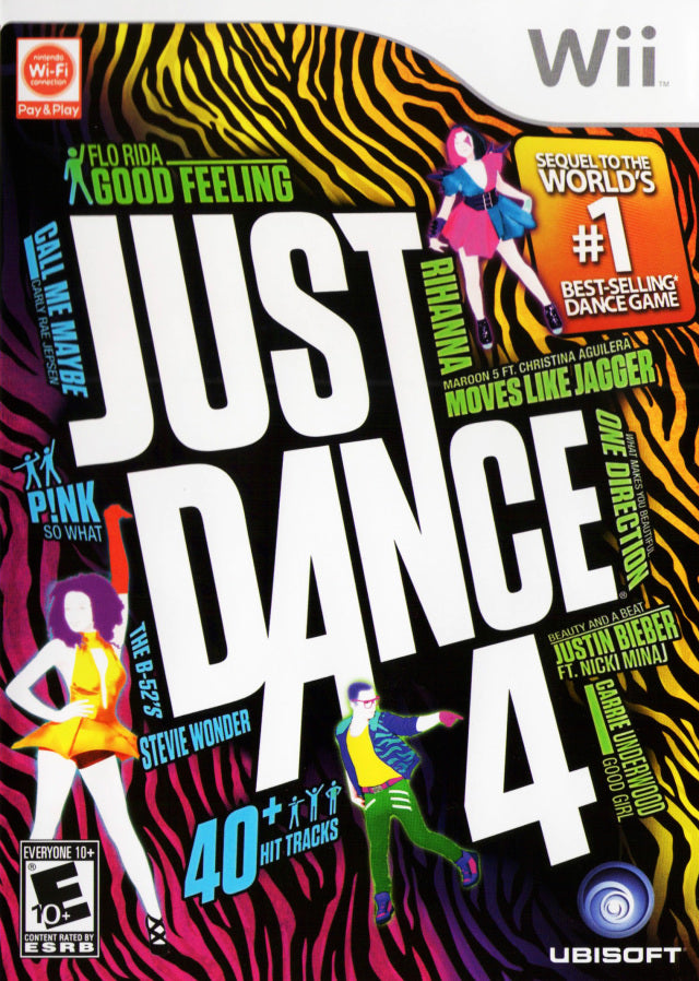 Just Dance 4 - Nintendo Wii [Pre-Owned] Video Games Ubisoft   
