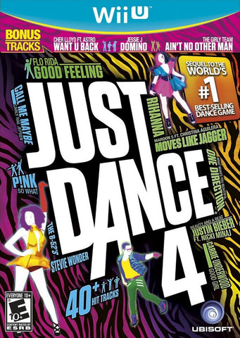 Just Dance 4 - Nintendo Wii U Video Games Ubisoft   