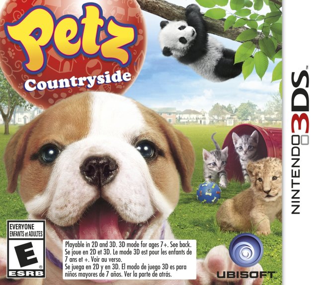 Petz Countryside - Nintendo 3DS Video Games Ubisoft   