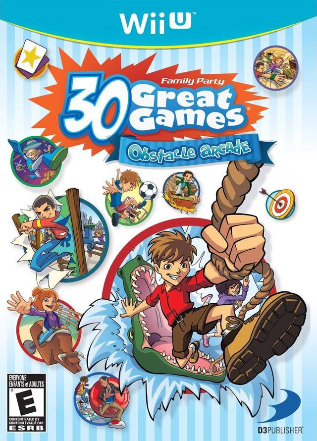 Family Party: 30 Great Games Obstacle Arcade - Nintendo Wii U Video Games D3Publisher   