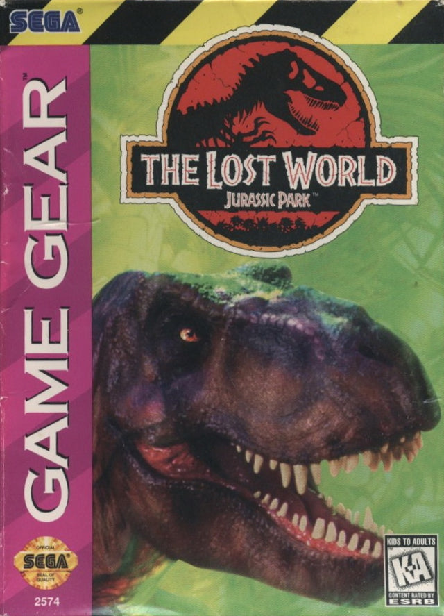 The Lost World: Jurassic Park - SEGA GameGear [Pre-Owned] Video Games Sega   