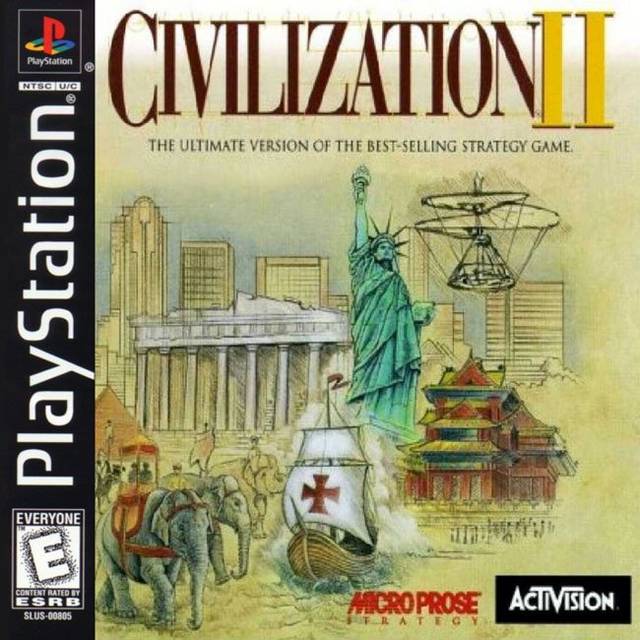 Civilization II - (PS1) PlayStation 1 Video Games Activision   