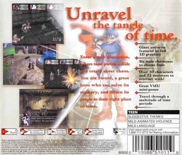 Time Stalkers - (DC) SEGA Dreamcast  [Pre-Owned] Video Games Sega   