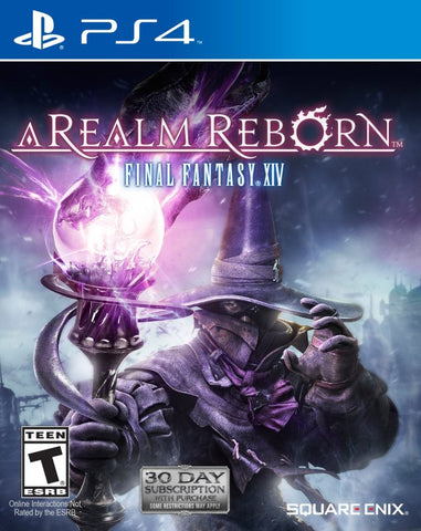Final Fantasy XIV Online: A Realm Reborn - (PS4) PlayStation 4 Video Games Square Enix   