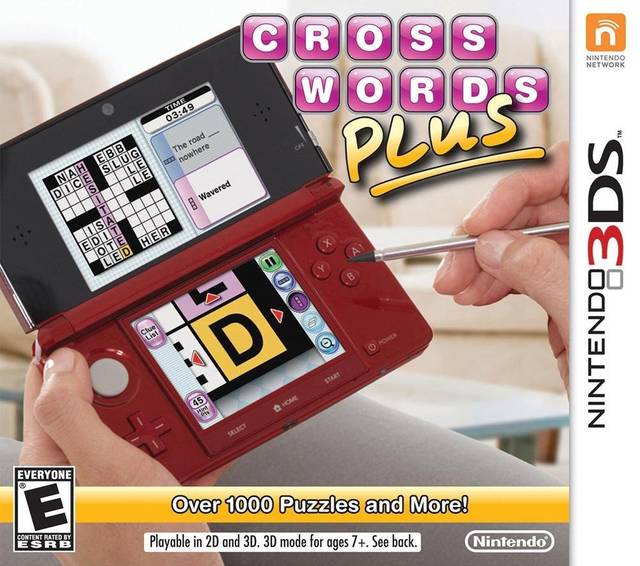 Crosswords Plus - Nintendo 3DS [Pre-Owned] Video Games Nintendo   