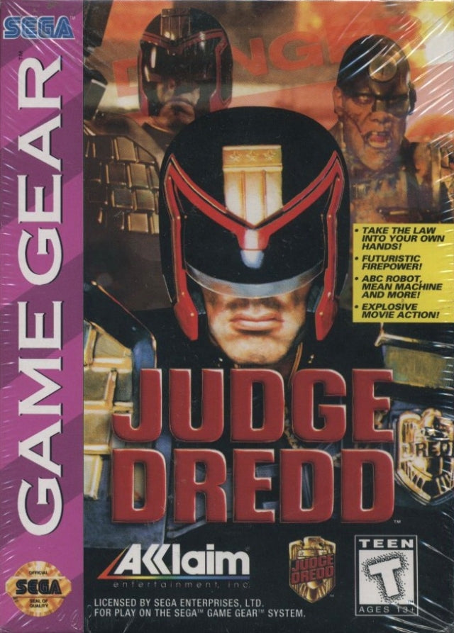 Judge Dredd - (SGG) SEGA GameGear [Pre-Owned] Video Games Acclaim   
