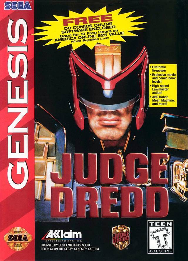Judge Dredd - (SG) SEGA Genesis [Pre-Owned] Video Games Acclaim   