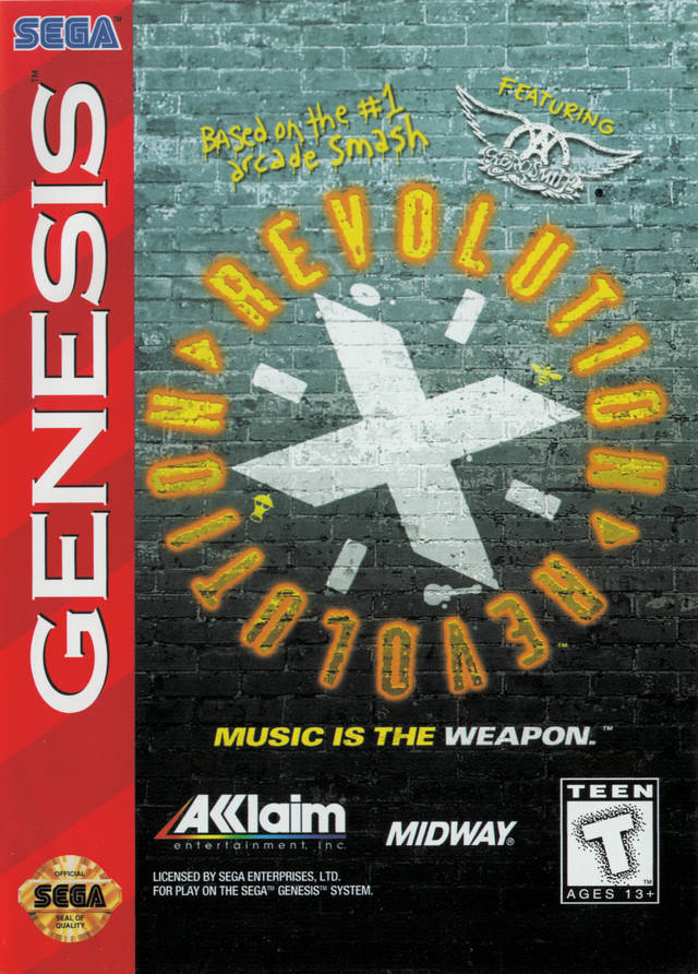 Revolution X - (SG) SEGA Genesis [Pre-Owned] Video Games Acclaim   