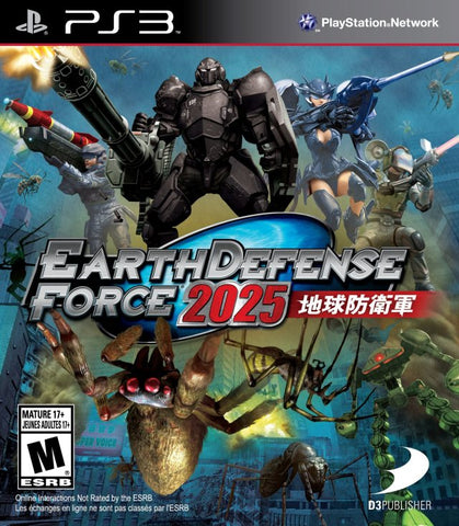 Earth Defense Force 2025 - (PS3) PlayStation 3 [Pre-Owned] Video Games D3Publisher   
