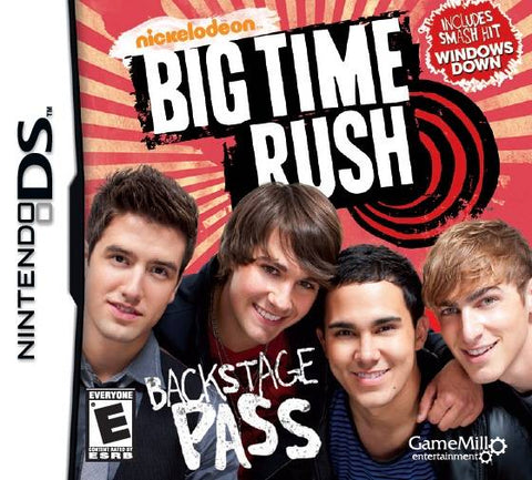 Nickelodeon Big Time Rush: Backstage Pass - Nintendo DS Video Games GameMill Publishing   