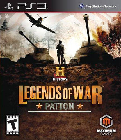 History Legends of War: Patton - PlayStation 3 Video Games Maximum Games   