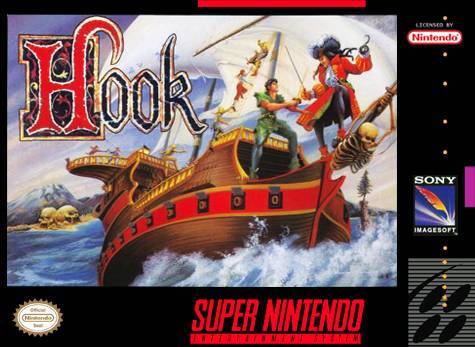 HOOK Super Famicom Game Super Nintendo SNES NTSC-J - Cart