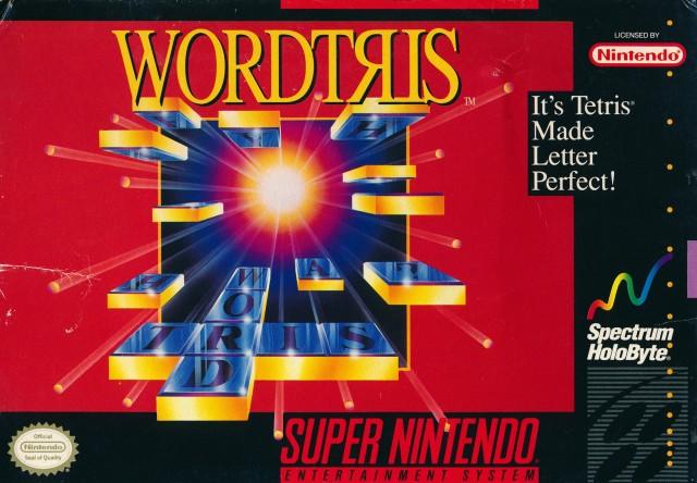 Wordtris - (SNES) Super Nintendo [Pre-Owned] Video Games Spectrum Holobyte   