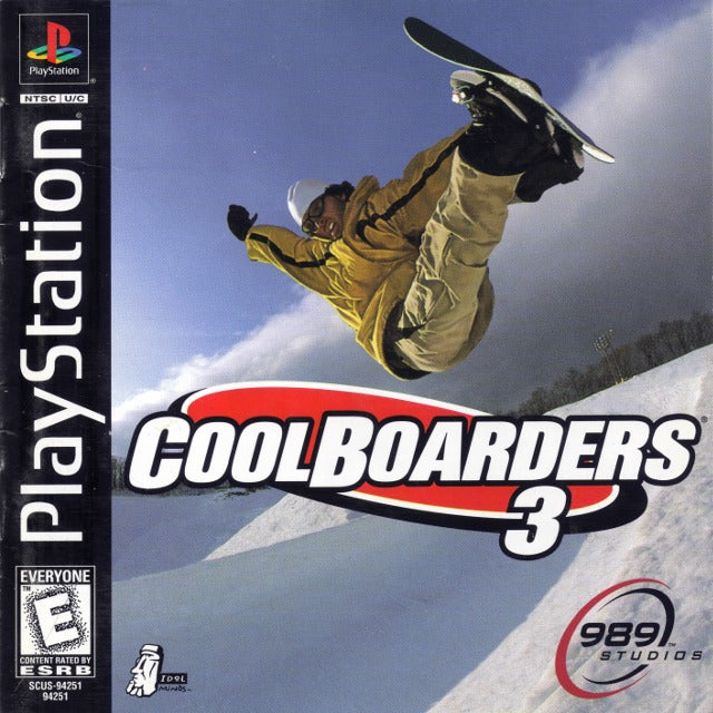 Cool Boarders 3 - (PS1) PlayStation 1 [Pre-Owned] Video Games 989 Studios   