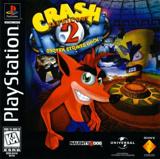 Crash Bandicoot 2: Cortex Strikes Back  - (PS1) PlayStation 1 [Pre-Owned] Video Games SCEA   