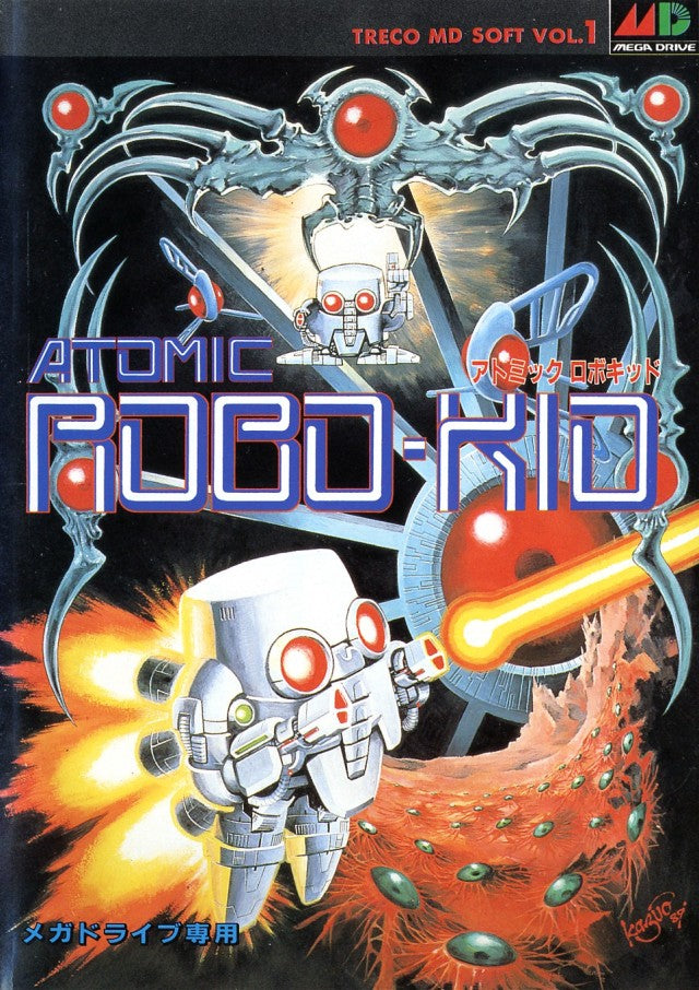 Atomic Robo-Kid - (SG) SEGA Mega Drive [Pre-Owned] (Japanese Import) Video Games Treco   