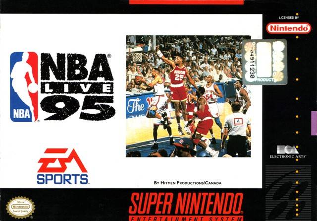 NBA Live 95 - (SNES) Super Nintendo [Pre-Owned] Video Games EA Sports   
