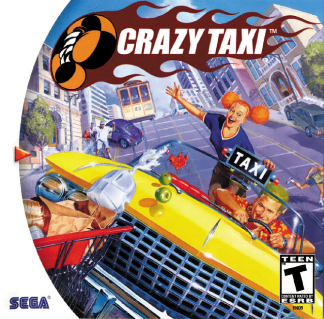 Crazy Taxi - (DC) SEGA Dreamcast  [Pre-Owned] Video Games Sega   