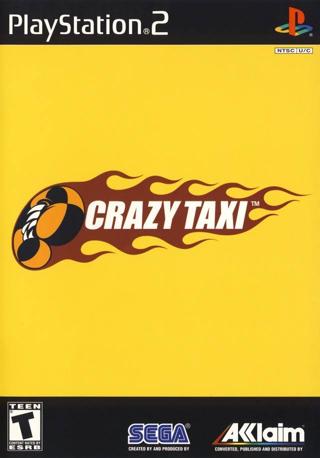 Crazy Taxi - (PS2) PlayStation 2 [Pre-Owned] Video Games Acclaim   
