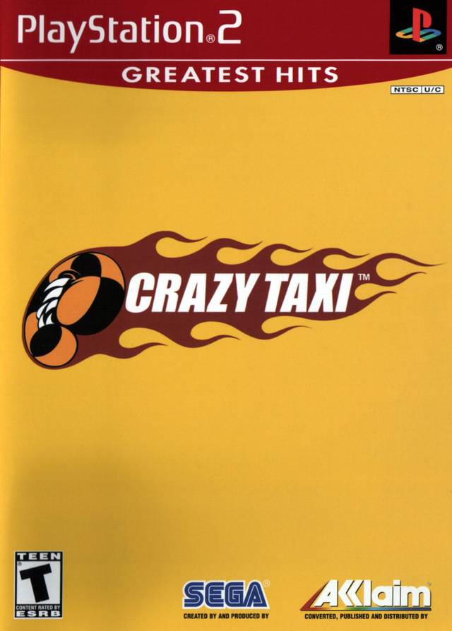 Crazy Taxi (Greatest Hits) - (PS2) PlayStation 2 [Pre-Owned] Video Games Acclaim   