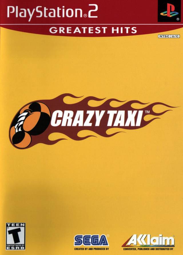 Crazy Taxi (Greatest Hits) - (PS2) PlayStation 2 Video Games Acclaim   