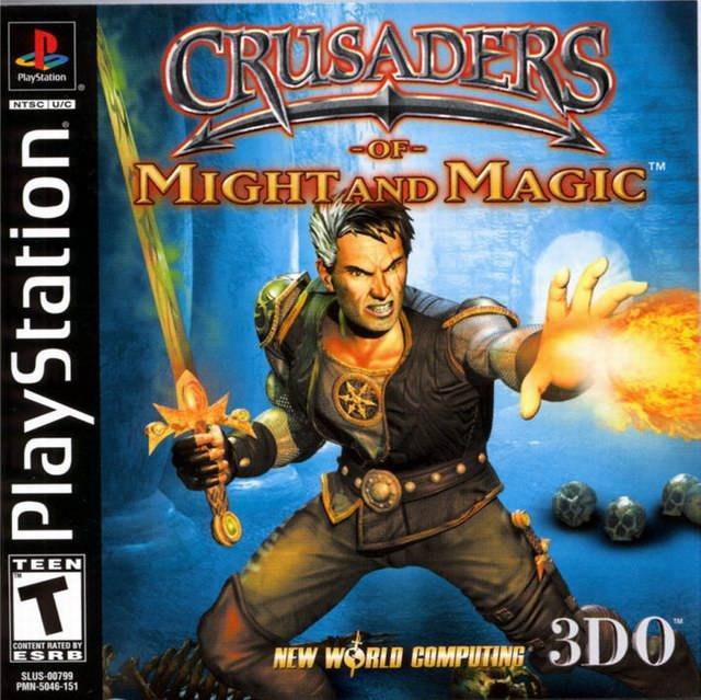 Crusaders of Might and Magic - (PS1) PlayStation 1 Video Games 3DO   