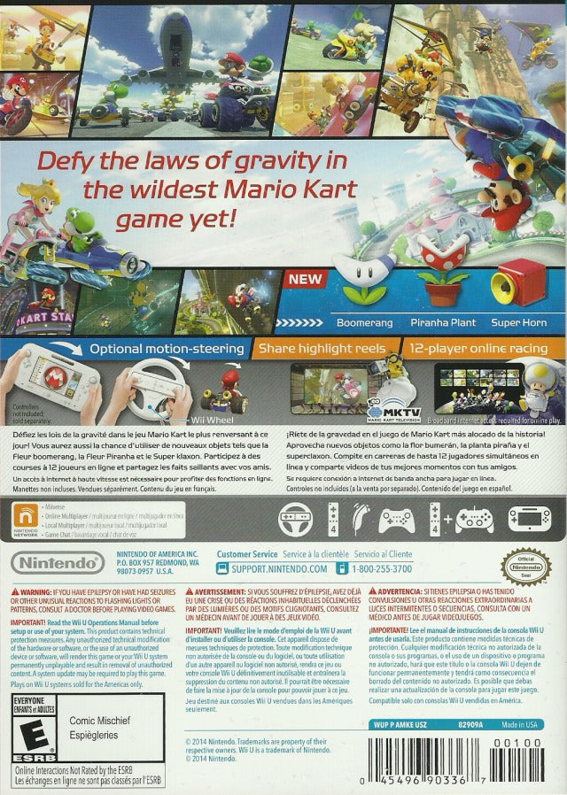 Mario Kart 8 - Nintendo Wii U Video Games Nintendo   