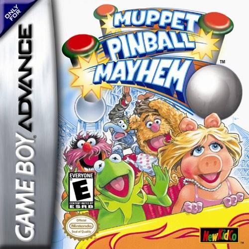 Muppet Pinball Mayhem - (GBA) Game Boy Advance [Pre-Owned] Video Games NewKidCo   