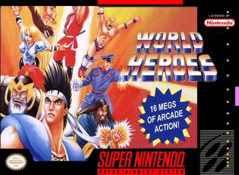 World Heroes - (SNES) Super Nintendo [Pre-Owned] Video Games SunSoft   