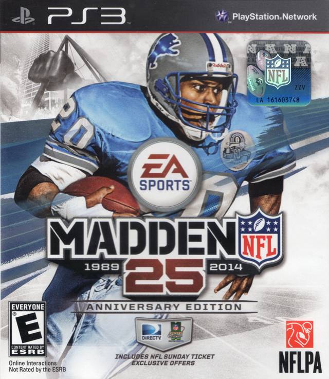 Madden NFL 25 (Anniversary Edition) - (PS3) PlayStation 3 [Pre-Owned] Video Games Electronic Arts   