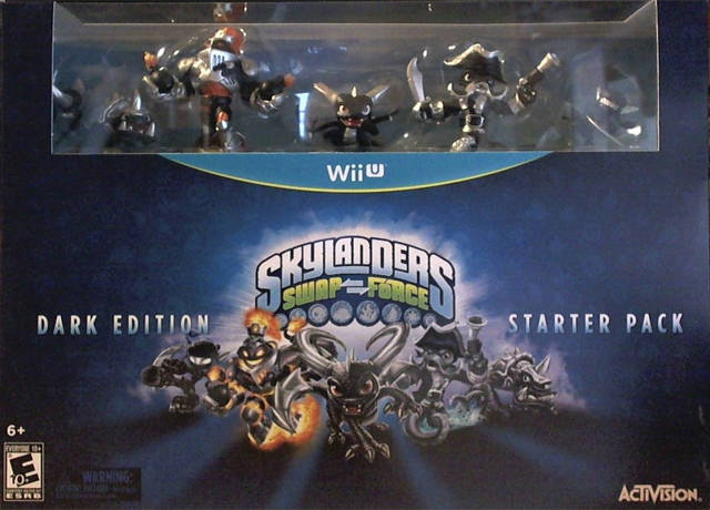 Skylanders Swap Force (Dark Edition Starter Pack) - Nintendo Wiiu Video Games Activision   