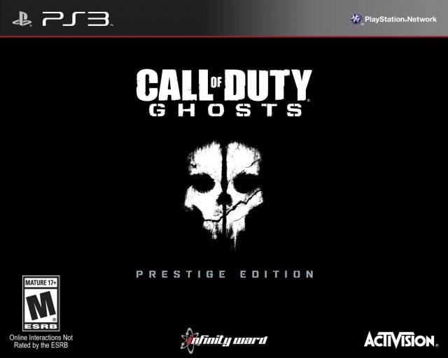 Call of Duty: Ghosts (Prestige Edition) - (PS3) PlayStation 3 Video Games Activision   