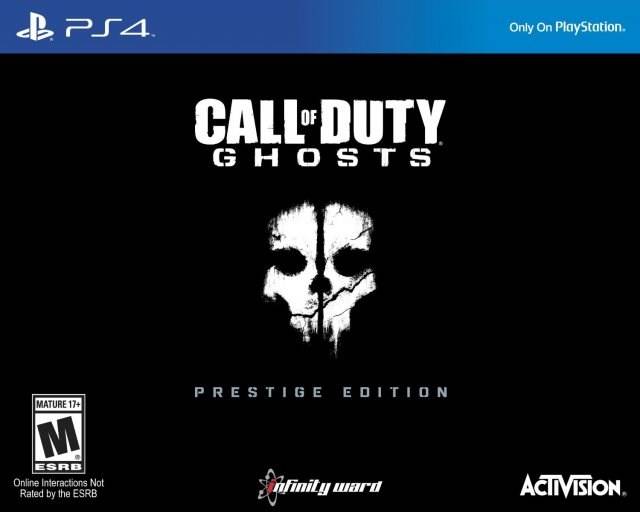 Call of Duty: Ghosts (Prestige Edition) - PlayStation 4 [NEW] Video Games Activision   