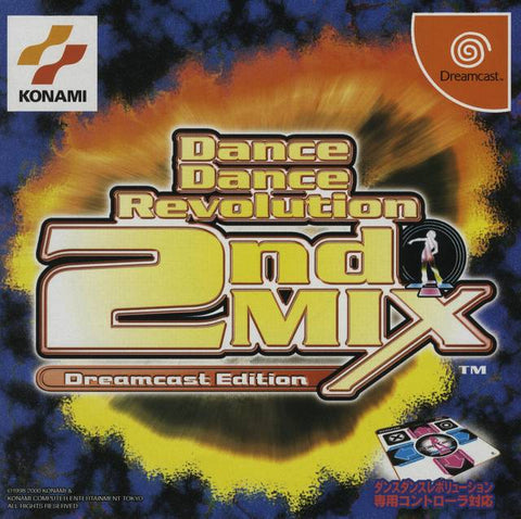 Dance Dance Revolution 2nd Mix: Dreamcast Edtion - SEGA Dreamcast (Japanese Import) [Pre-Owned] Video Games Konami   