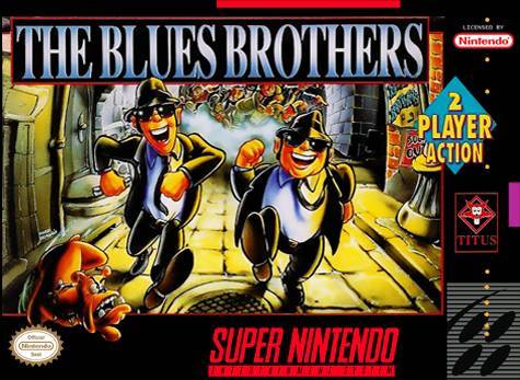 The Blues Brothers - (SNES) Super Nintendo [Pre-Owned] Video Games Titus Software   