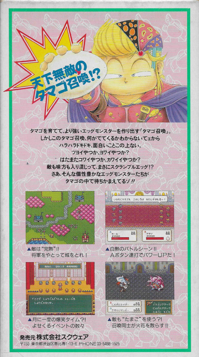 Hanjuku Eiyuu: Aa, Sekaiyo Hanjukunare...!! - (SFC) Super Famicom [Pre-Owned] (Japanese Import) Video Games SquareSoft   