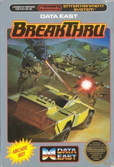 BreakThru - (NES) Nintendo Entertainment System [Pre-Owned] Video Games Data East   