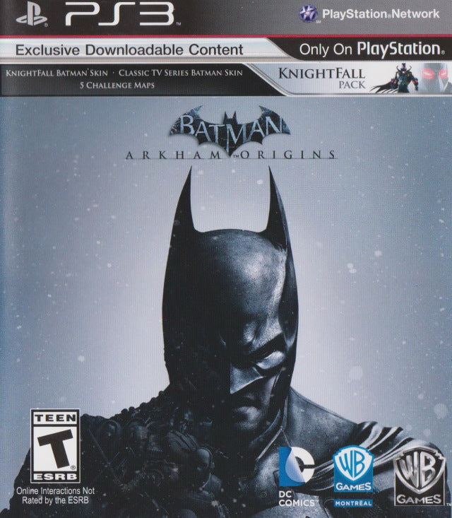 Batman: Arkham Origins - (PS3) PlayStation 3 [Pre-Owned] Video Games Warner Bros. Interactive Entertainment   