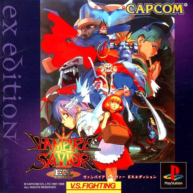 Vampire Savior EX Edition - (PS1) PlayStation 1 [Pre-Owned] (Japanese Import) Video Games Capcom   