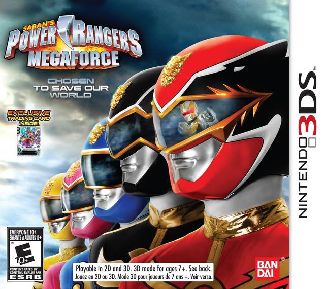 Power Rangers Megaforce - Nintendo 3DS [Pre-Owned] Video Games Namco Bandai Games   
