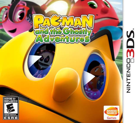 Pac-Man and the Ghostly Adventures - Nintendo 3DS [Pre-Owned] Video Games Namco Bandai Games   