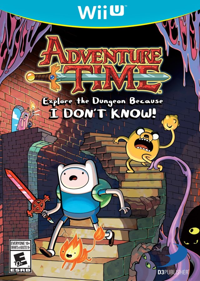 Adventure Time: Explore the Dungeon Because I DON'T KNOW! - Nintendo Wii U [Pre-Owned] Video Games D3Publisher   