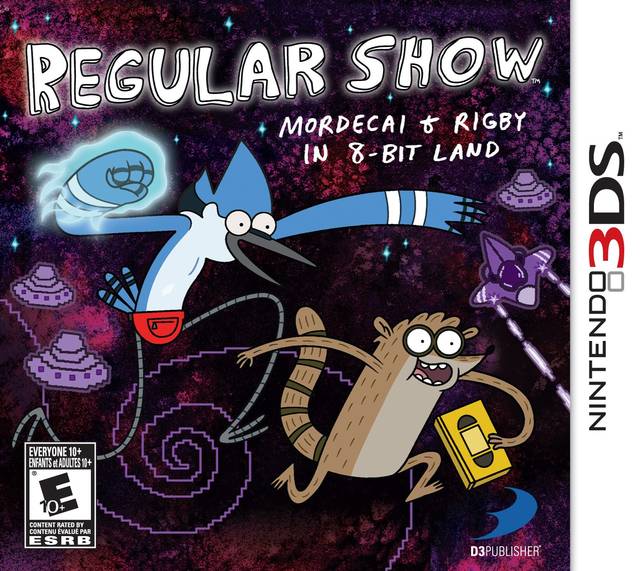 Regular Show: Mordecai and Rigby in 8-Bit Land - Nintendo 3DS Video Games D3Publisher   