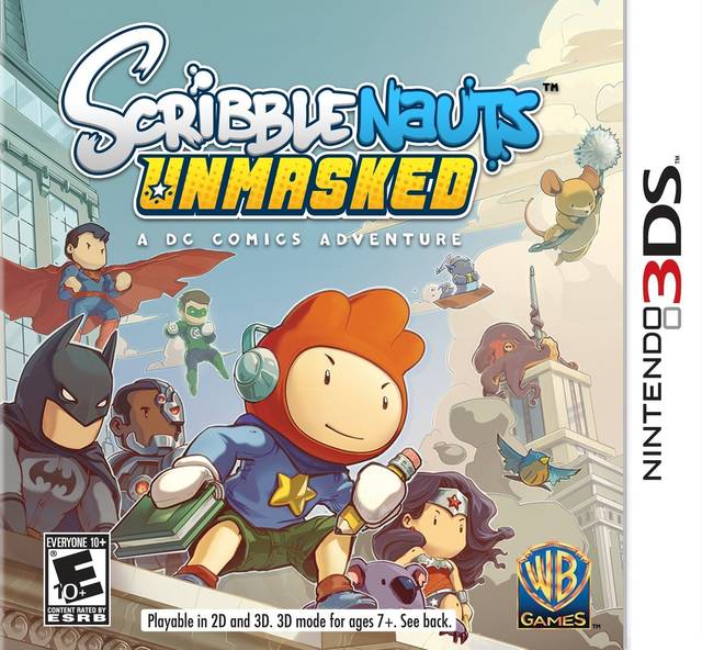Scribblenauts Unmasked: A DC Comics Adventure - Nintendo 3DS [Pre-Owned] Video Games Warner Bros. Interactive Entertainment   