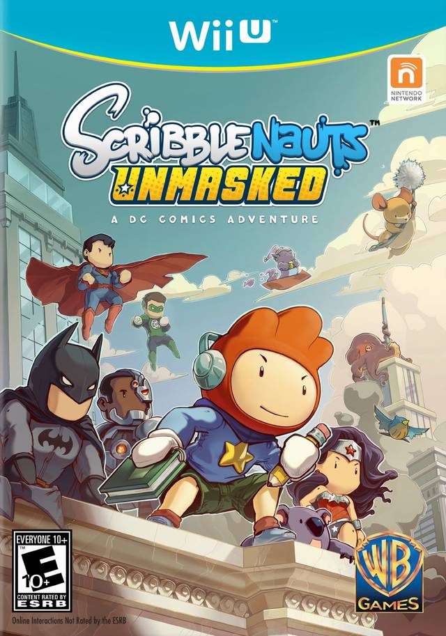 Scribblenauts Unmasked: A DC Comics Adventure - Nintendo Wii U Video Games Warner Bros. Interactive Entertainment   