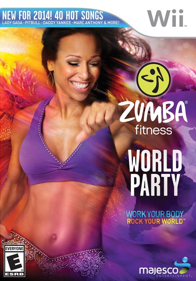 Zumba Fitness World Party Bundle - Nintendo Wii Video Games Majesco   