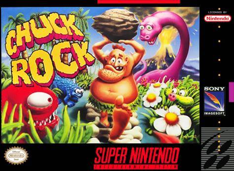 Chuck Rock - (SNES) Super Nintendo [Pre-Owned] Video Games Sony Imagesoft   