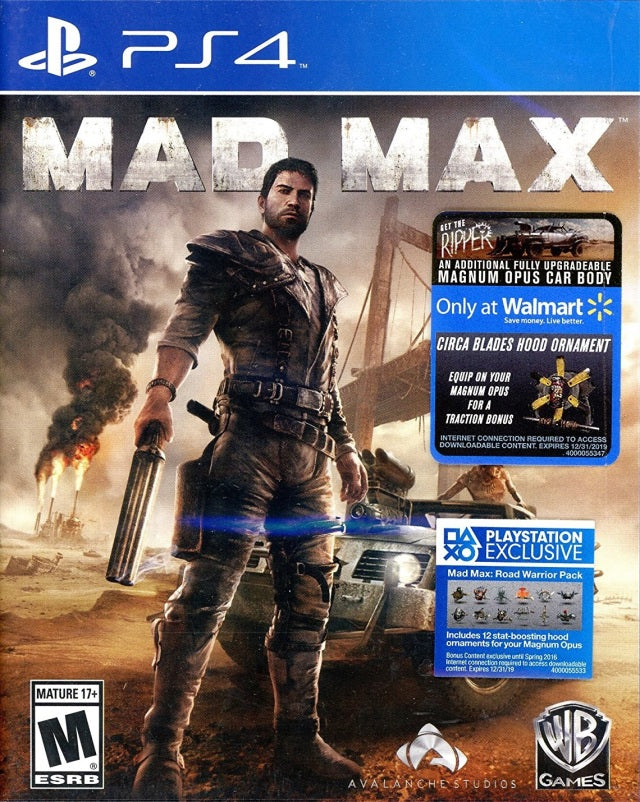 Mad Max - (PS4) PlayStation 4 [Pre-Owned] Video Games Warner Bros. Interactive Entertainment